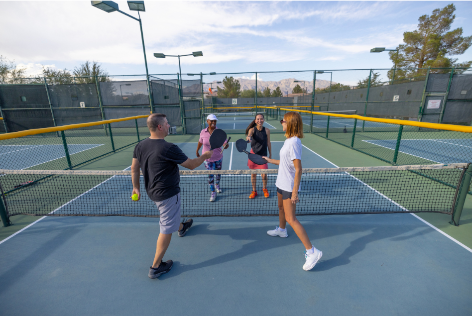 pickleball vs tennis